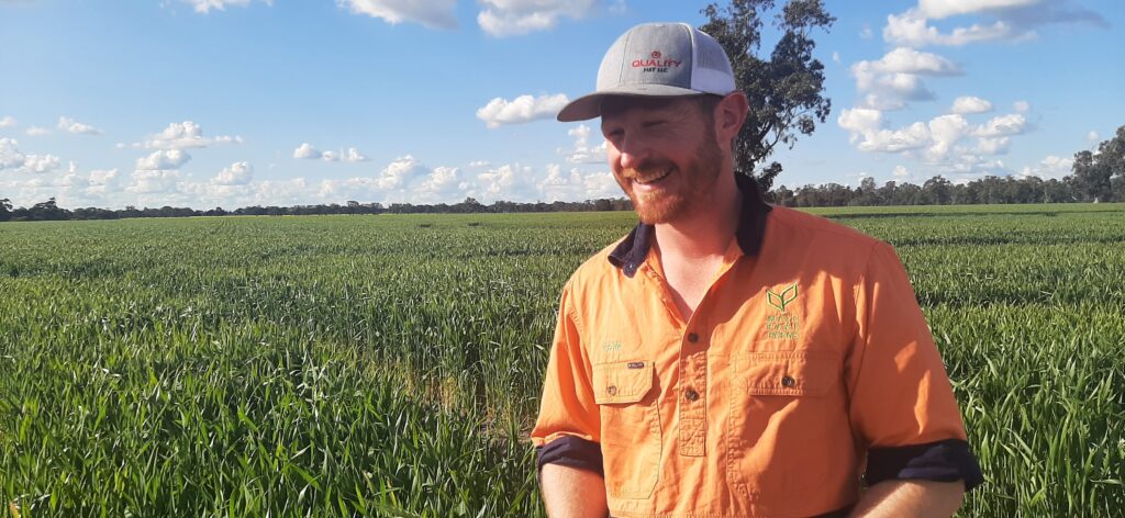 Cameron Taylor - farmer - COALA Project - Smart Irrigation